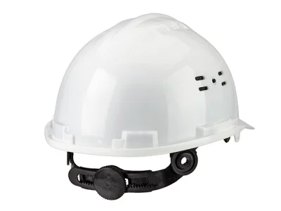 Каска защитная (белая)/храповик