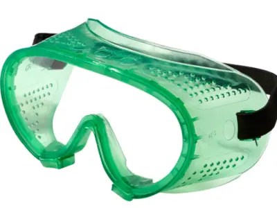 Очки защитные  закрытого типа с прямой вентиляцией