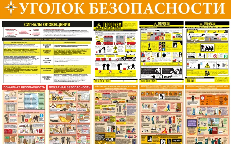 Стенд Уголок безопасности - Фото 1